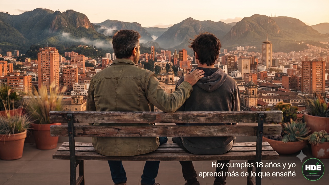 Imagen de Cumples 18. Y yo aprendí más de lo que le enseñé.